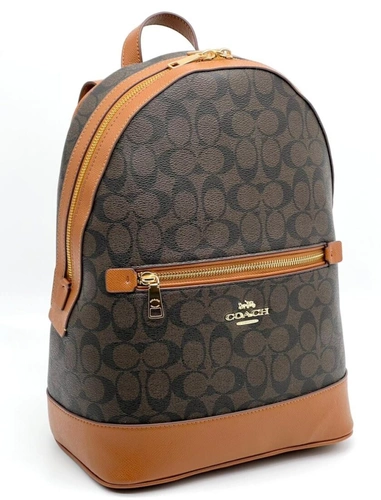 Женский рюкзак Coach A102621 33:26:13 см коричневый