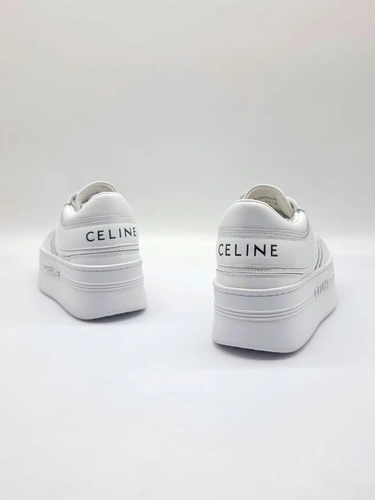 Кроссовки женские Celine High Sole SS22-23 White фото-3