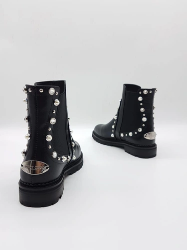 Ботинки женские Jimmy Choo черные A56583 фото-3