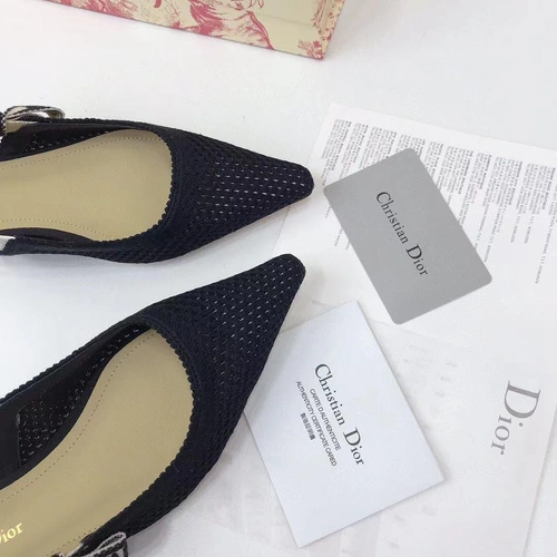Туфли-босоножки женские Christian Dior черные коллекция лето 2021 A76254 фото-6