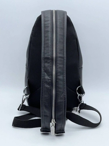 Рюкзак Versace A103890 кожаный 33:18:9 см чёрный фото-8