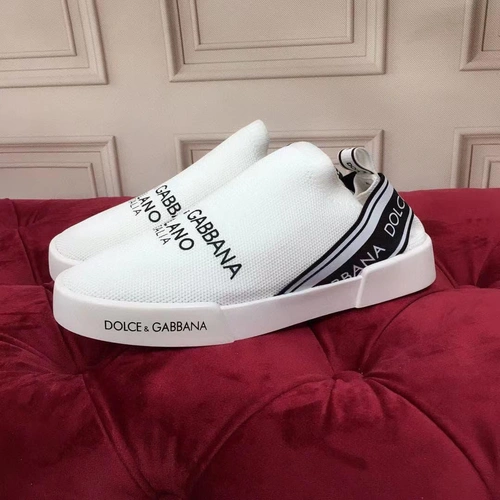 Кроссовки женские Dolce & Gabbana Sorrento белые коллекция 2021-2022