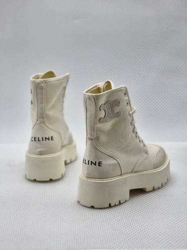 Celine ботинки E97329 White фото-4