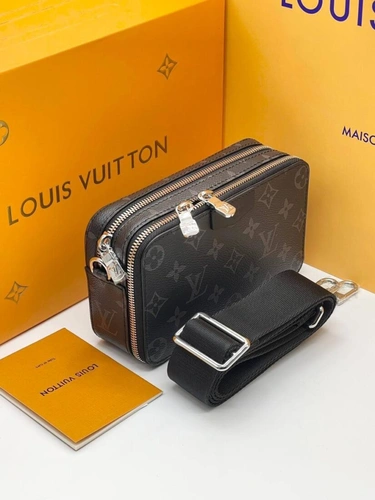 Cумка Louis Vuitton A103822 премиум 19:11:6 см черная фото-4