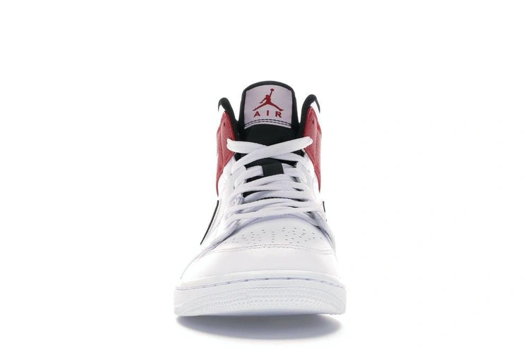 Кроссовки Nike Air Jordan 1 Retro White Black Gym Red фото-3