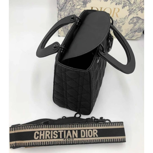 Сумка Christian Dior Lady Black фото-10