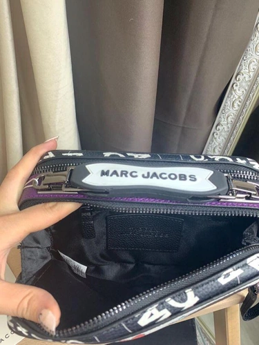 Женская кожаная сумка Mark Jacobs мультицвет фото-2