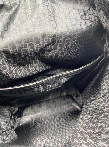 Рюкзак Christian Dior черный с рисунком 42/30 см фото-2