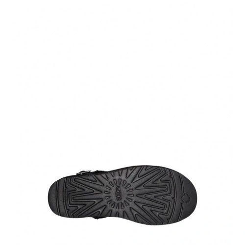 Угги женские ботинки UGG Neva Deco Studs Black фото-4