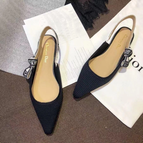 Туфли-босоножки женские Christian Dior черные коллекция лето 2021 A81414 фото-7