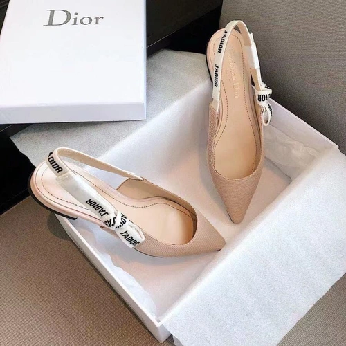 Туфли-босоножки женские Christian Dior бежевые коллекция лето 2021 A81428 фото-5