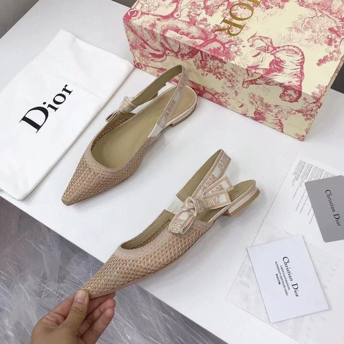 Туфли-босоножки женские Christian Dior бежевые коллекция лето 2021 A76239 фото-7