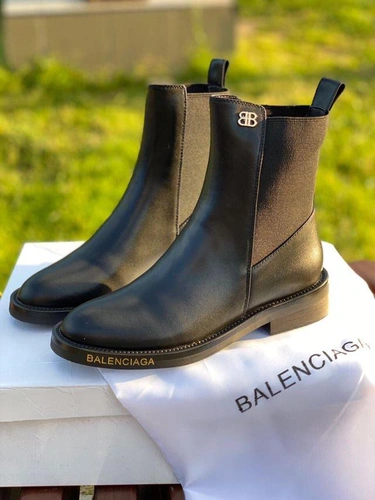 Ботинки женские Balenciaga черные A52914 фото-2