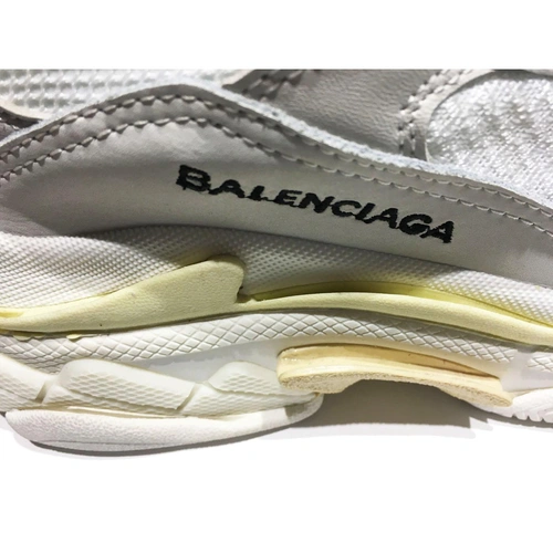 Кроссовки Balenciaga Triple S (656686) White фото-7