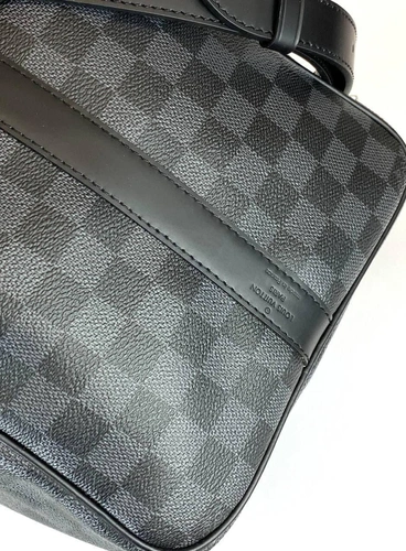 Дорожная сумка Louis Vuitton  Keepall 45/20/25 черная фото-5