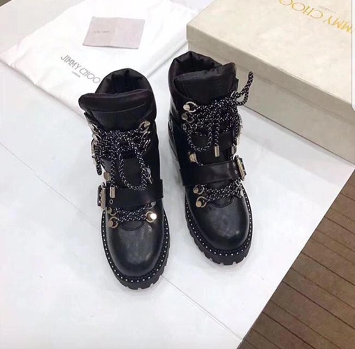 Ботинки женские Jimmy Choo черные A56570 фото-5