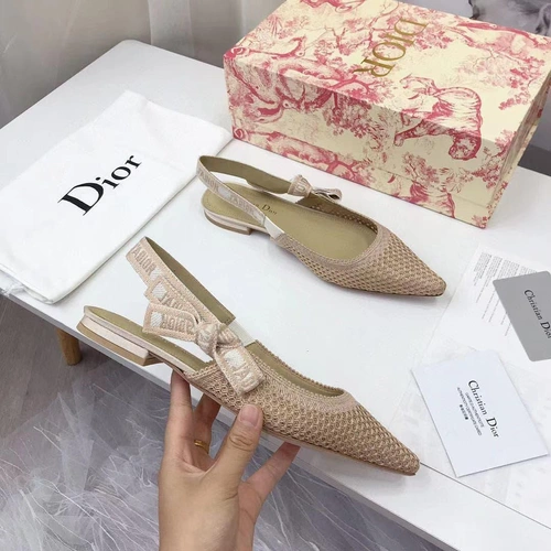 Туфли-босоножки женские Christian Dior бежевые коллекция лето 2021 A76239 фото-5
