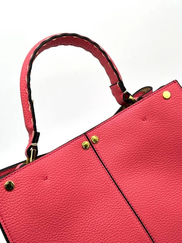 Женская сумка Fendi A107247 коралловая 32×28 см фото-8