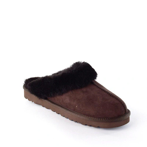 Угги тапочки мужские COQUETTE SLIPPER MEN’S Chocolate фото-2