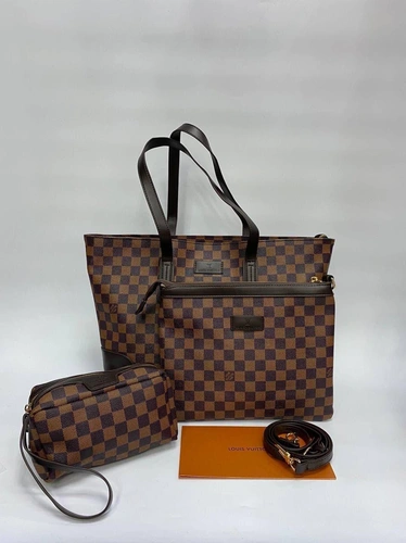 Женская сумка Louis Vuitton коричневая 35/28/11 A65818