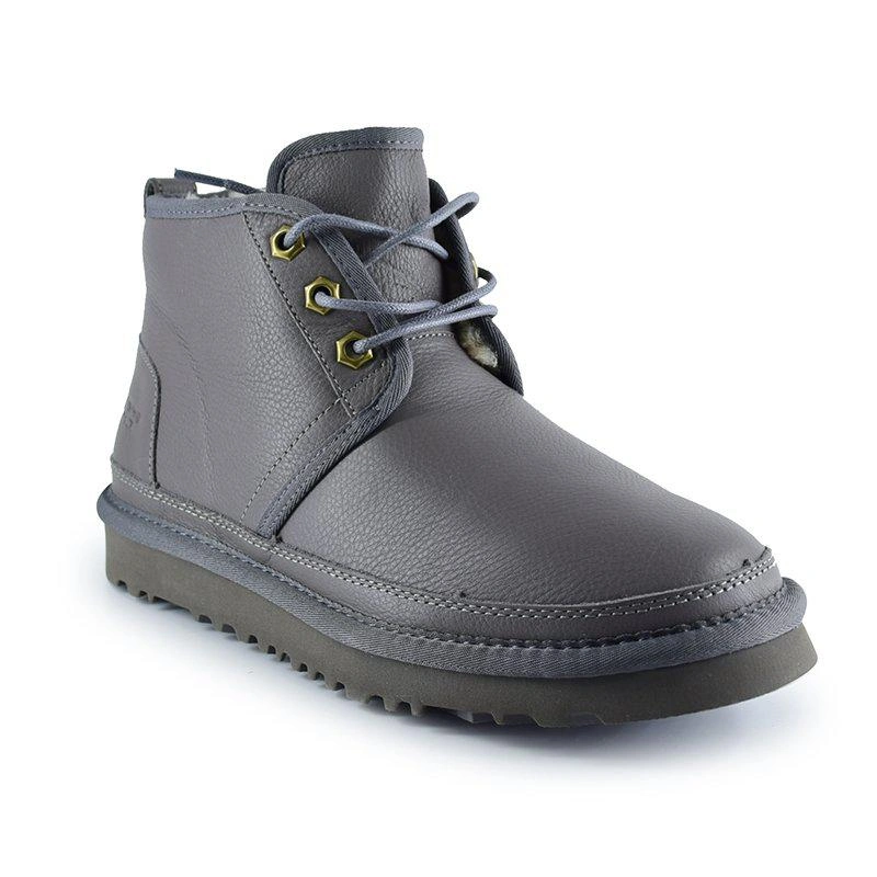 Угги женские ботинки UGG Neumel Metallic Grey фото-4