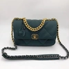 Сумка Chanel 19 Envelope 26х15 Leather Green фото-1