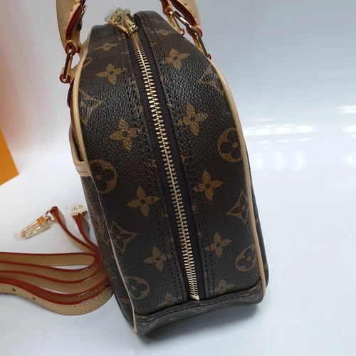 Женская сумка Louis Vuitton Monogram коричневая 28/21/11 фото-7