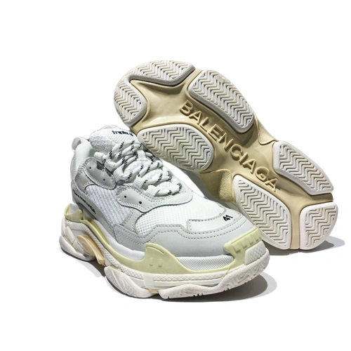 Кроссовки Balenciaga Triple S (656686) White фото-2