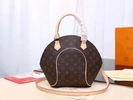 Женская сумка Louis Vuitton из канвы Monogram коричневая 25/16 см A87082 фото-1