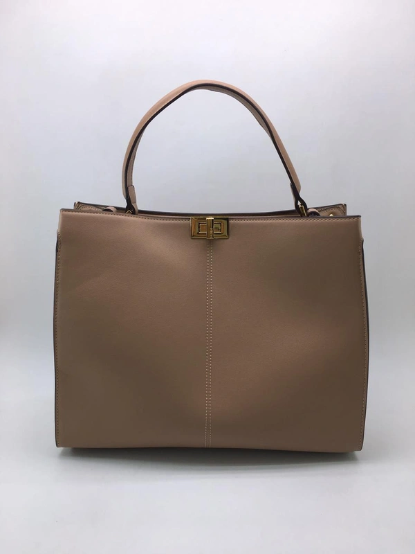 Женская сумка Fendi бежевая A51026