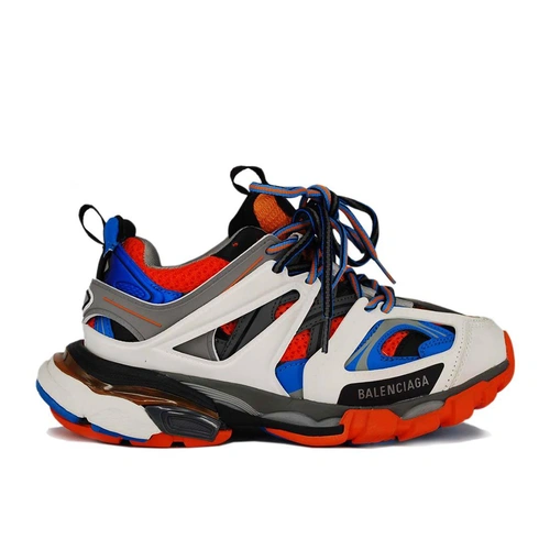 Кроссовки Balenciaga Trainers Track Low-Top Orange Blue