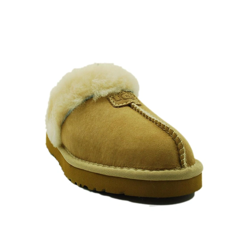 Угги тапочки женские UGG Woman Slippers Scufette Sand фото-4