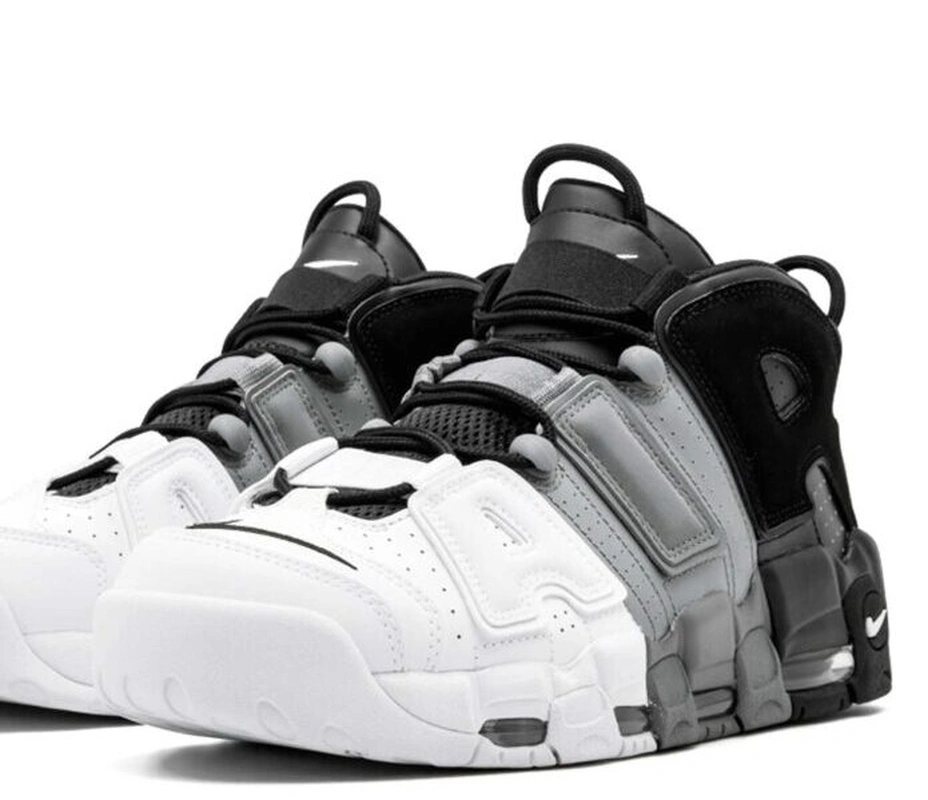 Кроссовки Nike Air More Uptempo Black Grey White