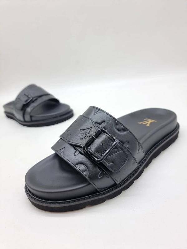 Шлёпанцы мужские Louis Vuitton Foch A110006 Black