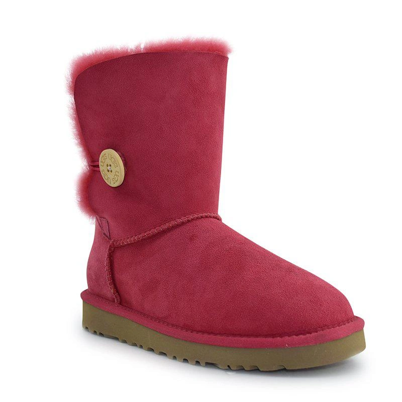 Угги женские UGG II Bailey Button Red