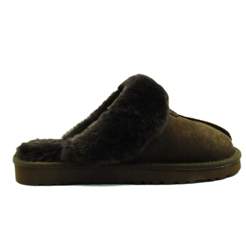 Угги тапочки UGG Slippers Scufette Chocolate