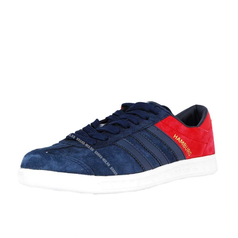 Кроссовки Adidas Hamburg Blue Red фото-3