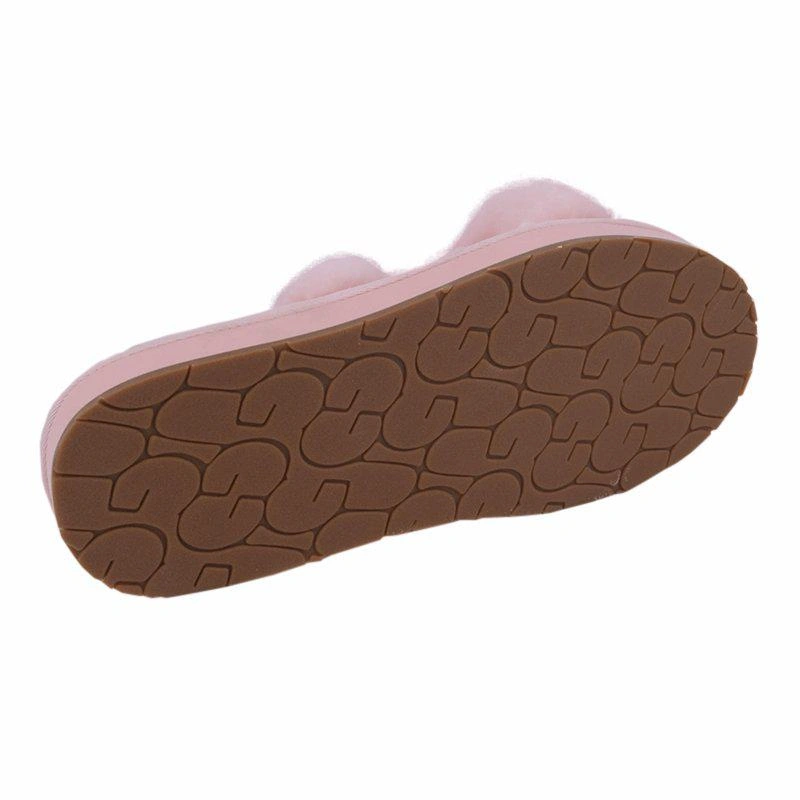 Угги тапочки женские UGG Womens Slippers Abela Pink фото-5