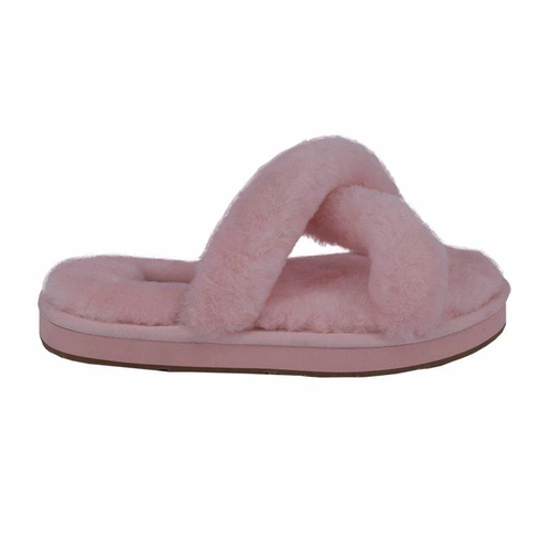 Угги тапочки женские UGG Womens Slippers Abela Pink