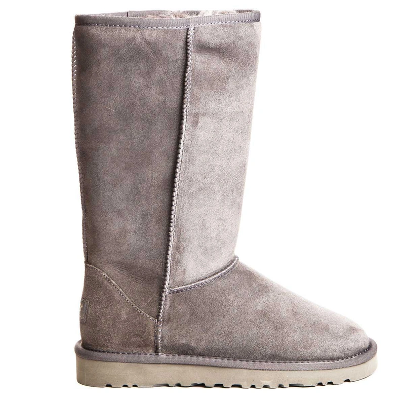 Угги женские сапоги UGG Classic Tall Grey фото-2