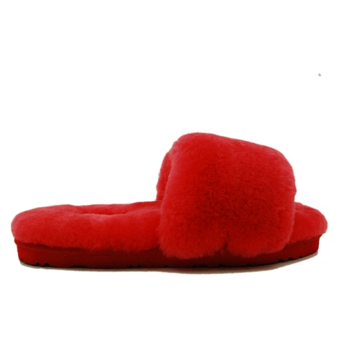 Угги тапочки женские UGG Fluff Slide Slippers Rose