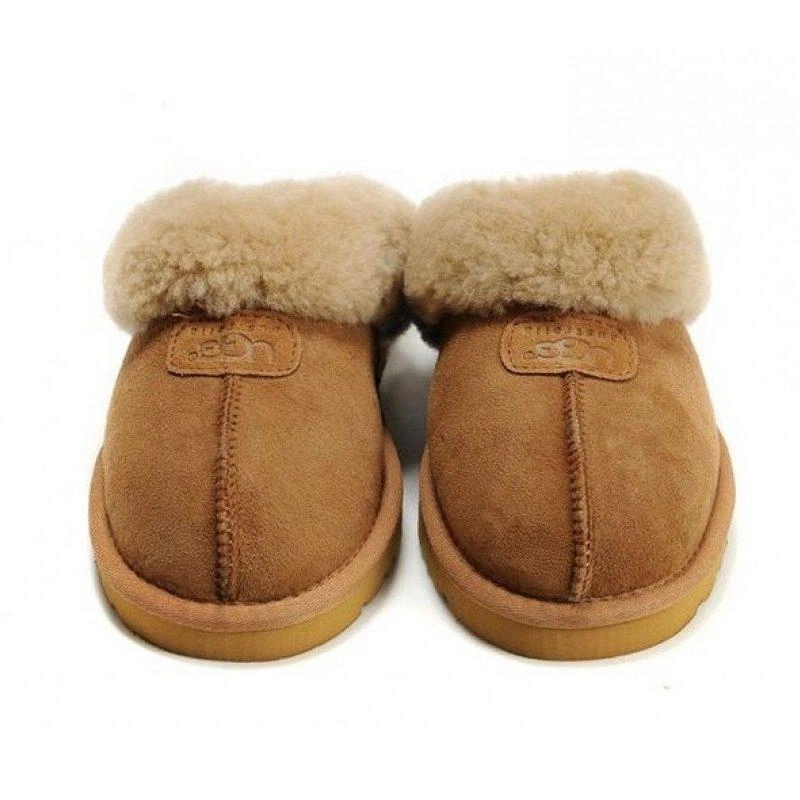 Тапочки угги мужские UGG Man Slippers Scufette Chestnut