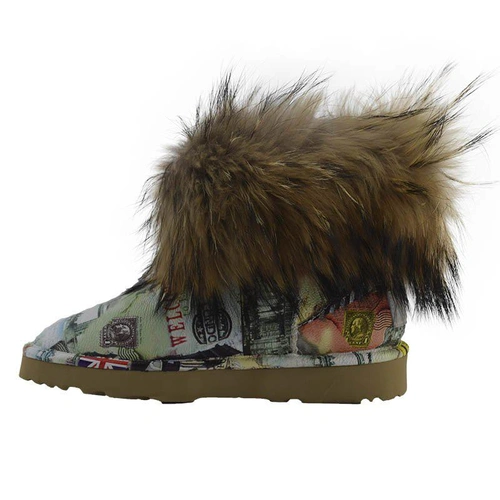 Угги женские Джимми Чу UGG Jimmy Choo Travel Fox Grey фото-6