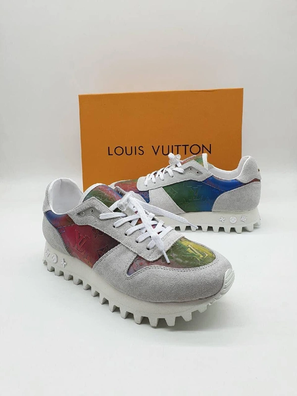 Мужские кроссовки Louis Vuitton комбинированные коллекция 2021-2022 A68248 фото-3