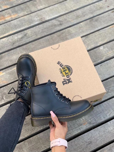 Ботинки женские Dr Martens черные A54682 фото-4