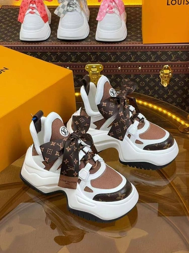 Кроссовки женские Louis Vuitton Archlight 2.0 1ABHZX-23 Brown/White фото-2