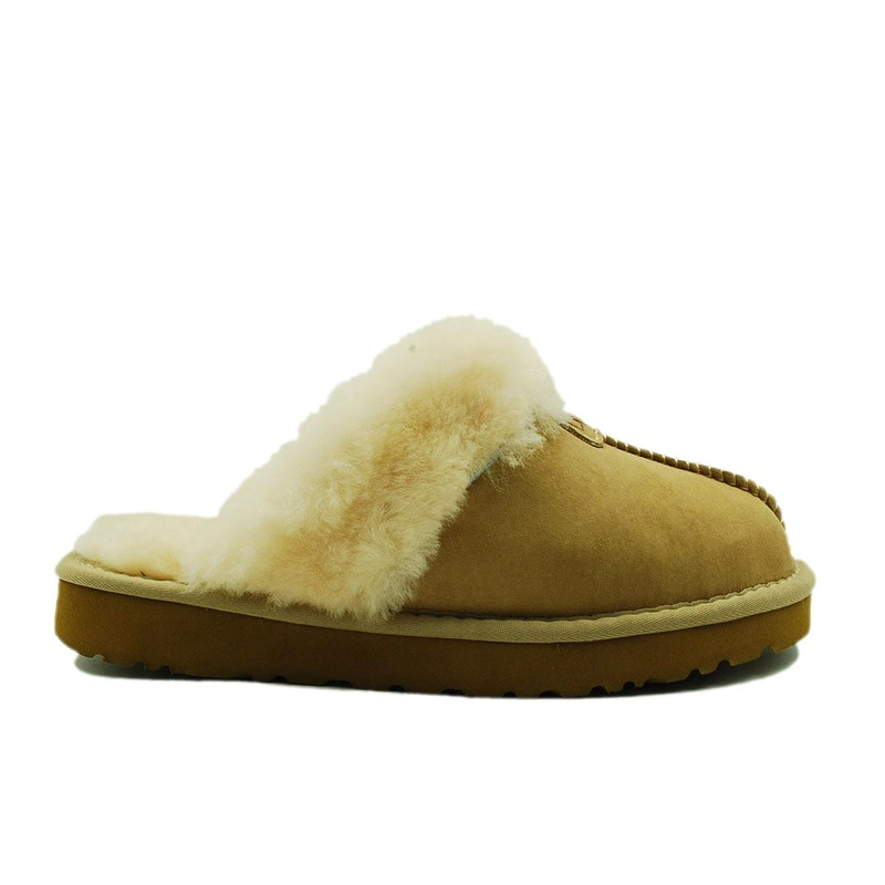 Угги тапочки женские UGG Woman Slippers Scufette Sand