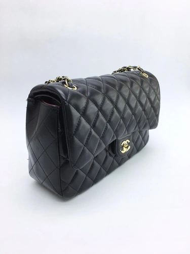 Женская сумка Chanel 30x19x10 черная A53925 фото-2