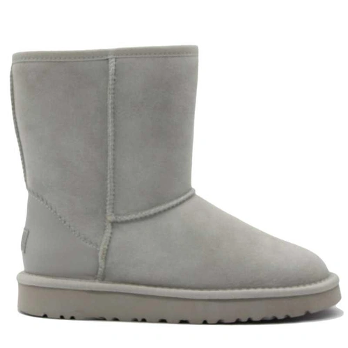 Угги женские ботинки UGG II Classic Short Grey фото-3