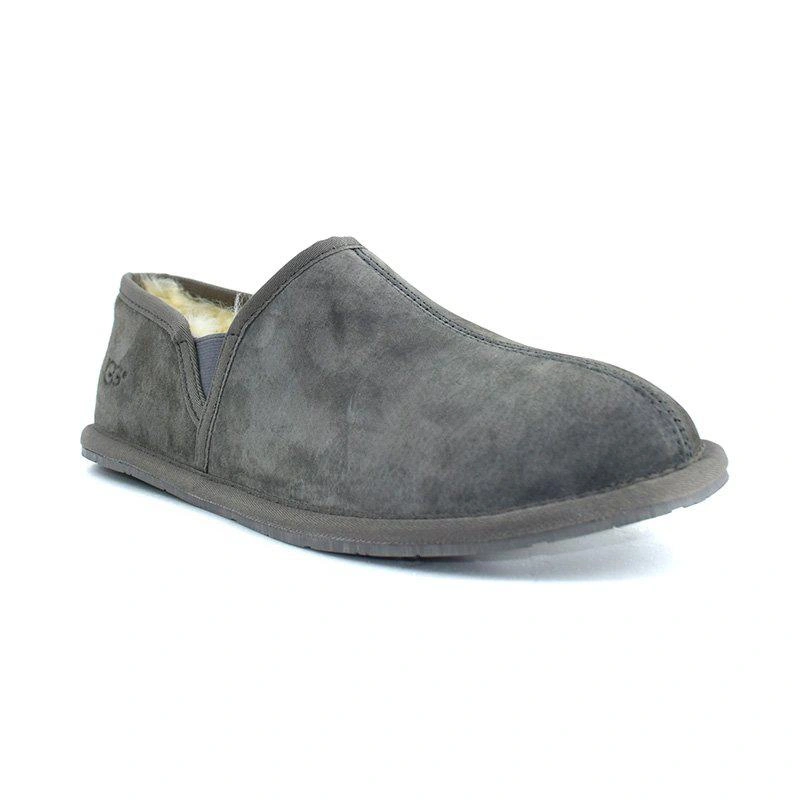 Тапочки угги мужские UGG Man Slippers Scuff Romeo II Grey фото-4